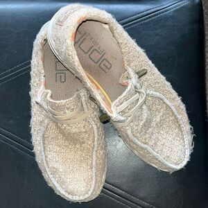 HEY DUDE WENDY WOMEN’S 8/EURO 39 WOVEN NUT SHOES